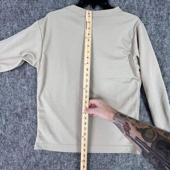 United Shirt Mens M Beige Base Layer Cold Weather Military Tactical Issue USA - Picture 5 of 6